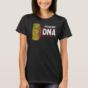 Its In My DNA National Flag Belgian Patriotic Belg T-Shirt