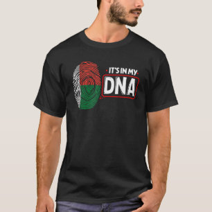 Its In My DNA National Flag Malagasy Patriotic Mad T-Shirt