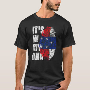 It's In My Dna Netherlands Antilles Flag Netherlan T-Shirt