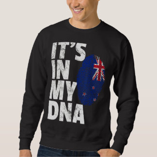 It's In My Dna New Zealand Flag Men Women Kids Sweatshirt