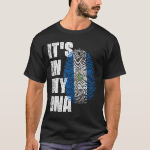 IT'S IN MY DNA Nicaragua Flag T-Shirt