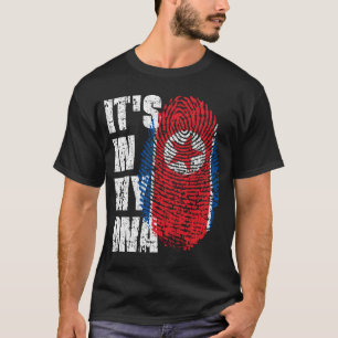 IT'S IN MY DNA North Korea Flag Boy Girl Gift T-Shirt