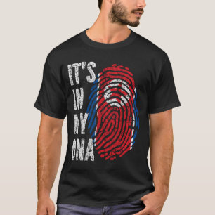 IT'S IN MY DNA North Korea Flag Men Women Kids T-Shirt