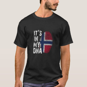 It's In My Dna Norway Norwegian Flag Oslo Nordic N T-Shirt