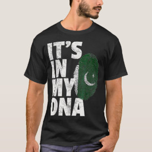 It's In My DNA Pakistan Flag Pride National Countr T-Shirt