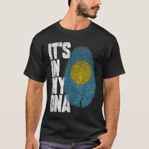 It's In My DNA Palauan Proud Papua New Guinea Flag T-Shirt