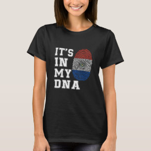 It's In My DNA Paraguay's Proud Paraguay Flag T-Shirt