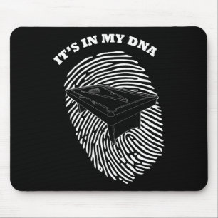 It's In My Dna Pocket Billiards Fingerprint Fans R Mouse Pad