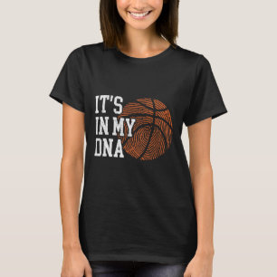It's In My Dna - Sketll Player Fan Sketll Coach T-Shirt