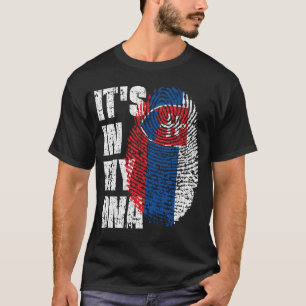 IT'S IN MY DNA Slovakia Flag Boy Girl Gift T-Shirt