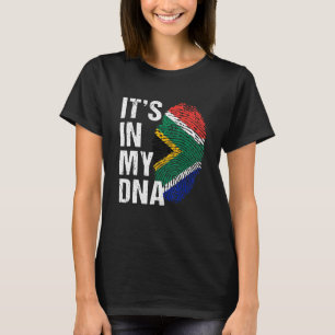 It's in My DNA south african Pride  south africa F T-Shirt