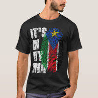 IT'S IN MY DNA South Sudan Flag Boy Girl Gift
