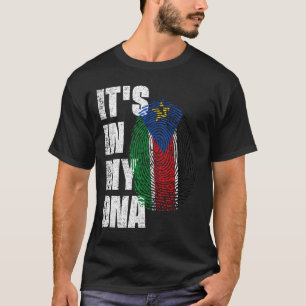 IT'S IN MY DNA South Sudan Flag T-Shirt