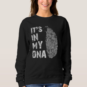 It's In My DNA Sri Lanka Fingerprint Map Sri Lanka Sweatshirt