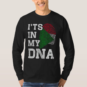 It's In My DNA Sudanese Fingerprint Proud Sudan Fl T-Shirt