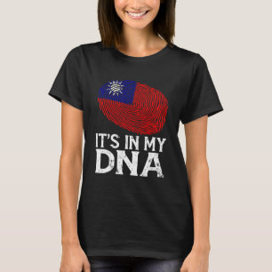 It's In My DNA Taiwan Taiwanese Proud Asian Taiwan T-Shirt