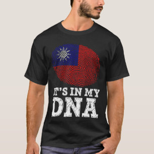 It's In My DNA Taiwanese Proud Asian Taiwan Flag T-Shirt