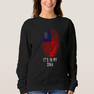 It's In My DNA Taiwanese  Proud Taiwan Flag Sweatshirt