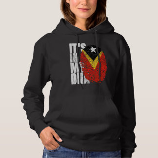 It's In My DNA Timor Leste Graphic for Men East Ti Hoodie