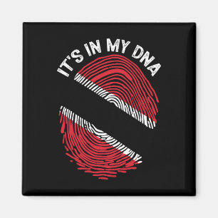 It's In My Dna Trinidad And Tobago Flag Proud Trin Magnet