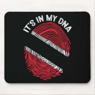 It's In My Dna Trinidad And Tobago Flag Proud Trin Mouse Pad