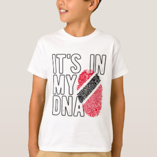 It's In My Dna Trinidad And Tobygo Flag Proud Trin T-Shirt
