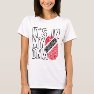 It's In My Dna Trinidad And Togo Flag Proud Trinid T-Shirt