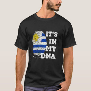 IT'S IN MY DNA Uruguay Flag Men Women Gift Long Sl T-Shirt