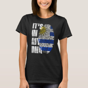 It's In My Dna Uruguay Flag Uruguayan T-Shirt