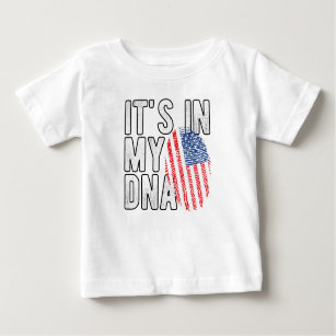 It's In My DNA USA Baby T-Shirt