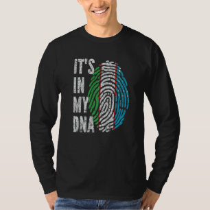 It's In My Dna Uzbekistan Flag Uzbek T-Shirt