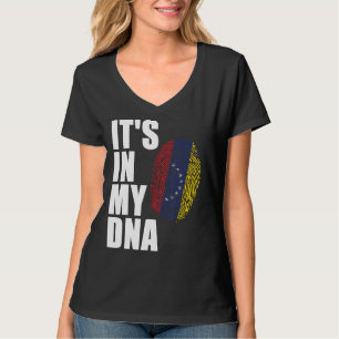 It's In My Dna Venezuela Flag Pride Man Woman Dad T-Shirt