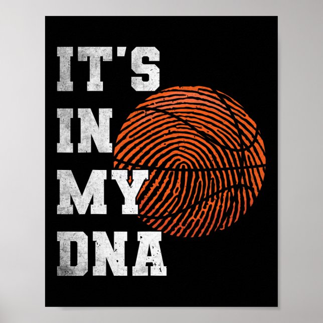 It's In My Genomic Code Sketll  Poster (Front)