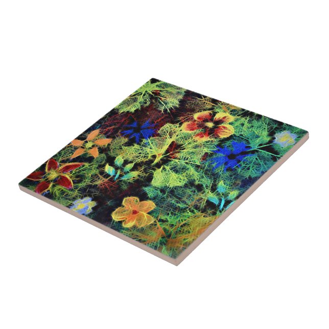 It's In the Colors Ceramic Tile (Side)