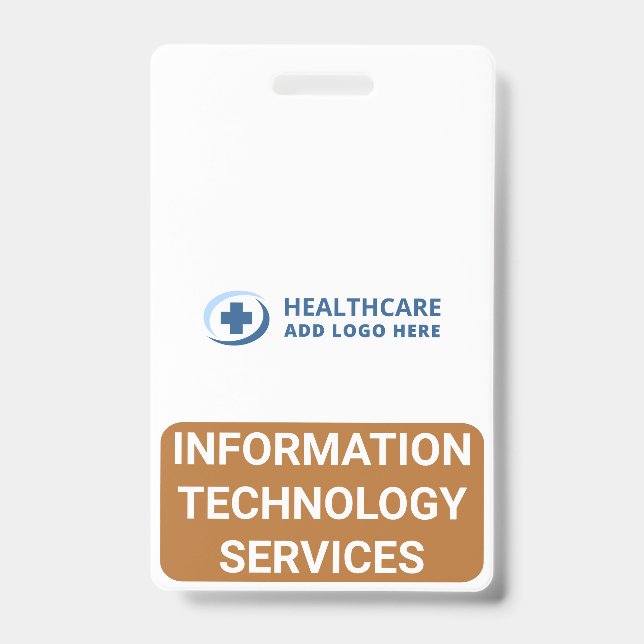 ITS Information Technology Services Companion ID Badge (Front)
