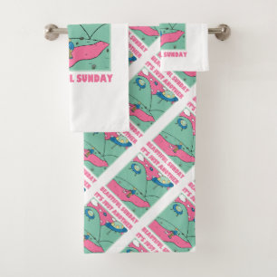 It's Just Another Beautiful Sunday Bath Towel Set