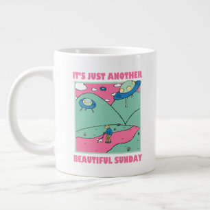 It's Just Another Beautiful Sunday Large Coffee Mug