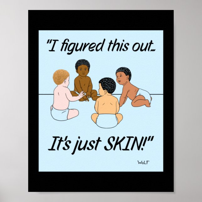 It's Just Skin  Poster (Front)