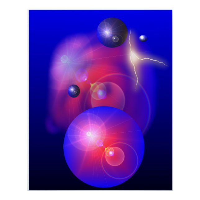 it's Just Space Poster (Front)