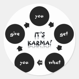 It's Karma! Stickers
