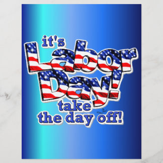 Its Labour Day Flyer