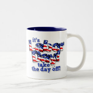 Its Labour Day Two-Tone Coffee Mug