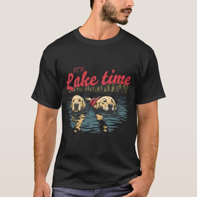It's Lake Time T-Shirt (Front)