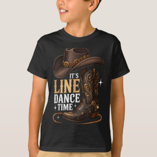 Its Line Dance Time T-Shirt
