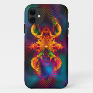IT'S MAGIC Apopphysis Fractal II + your idea Case-Mate iPhone Case