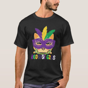 It's Mardi Gras Y'all Cute And Funny Meowdi Gras K T-Shirt