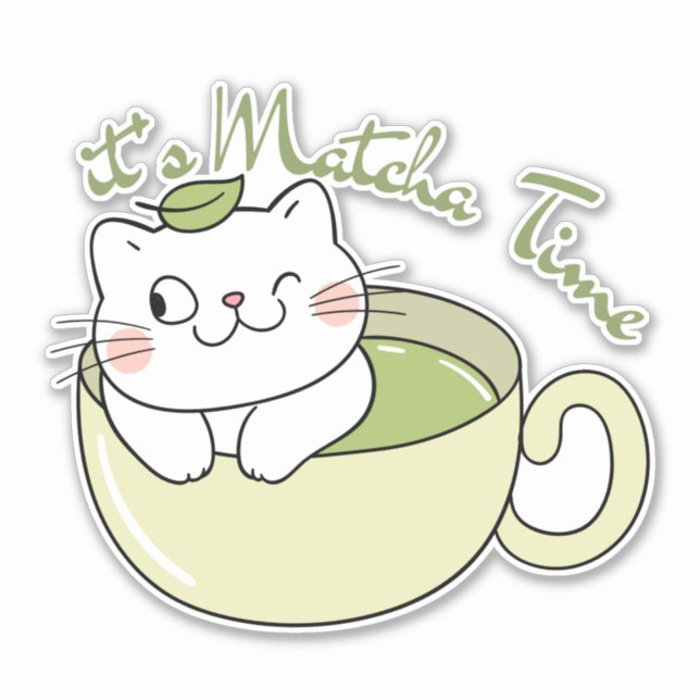 it's matcha time , matcha  (Front)