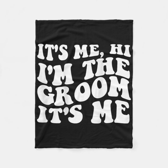 It's Me Hi  Fleece Blanket (Front)