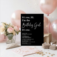 It's Me Hi. I'm the Birthday Girl Party