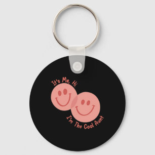 Its Me Hi I'm The Cool Aunt Its Me Women Day Two S Key Ring